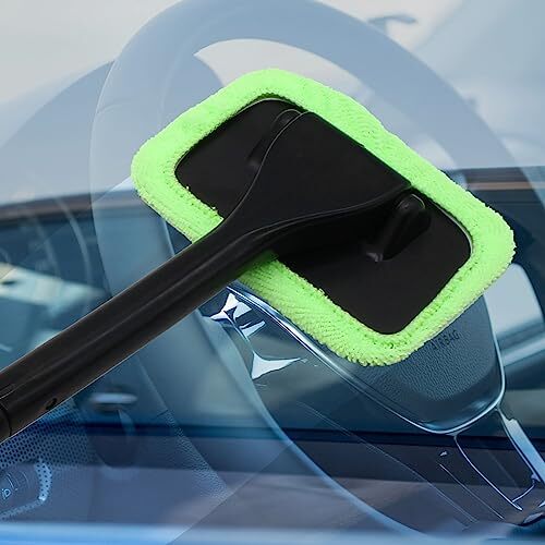 Car Window Cleaner Kit Windshield Cleaning Tool with Extendable Long Handle