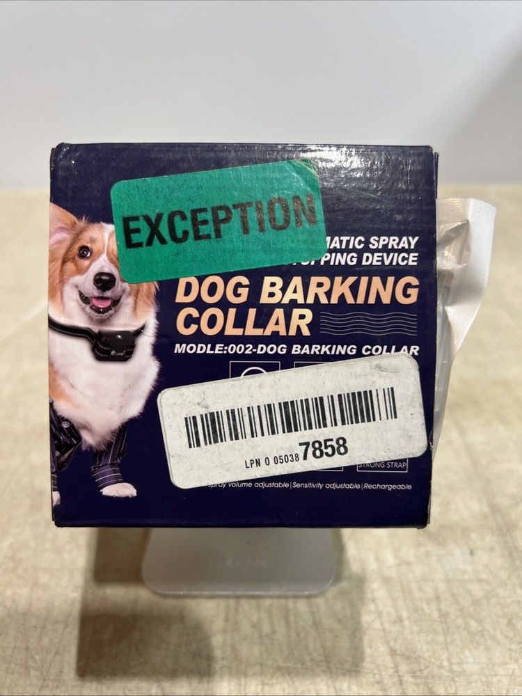 Automatic Anti Bark Barking Dog Shock Control Collar Device USB Rechargeable