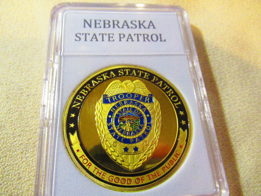 NEBRASKA STATE PATROL Challenge Coin