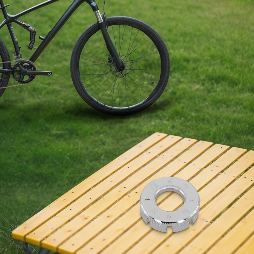 Easy Installation Bicycle Wheel Adjustment Tool with No Modification Required