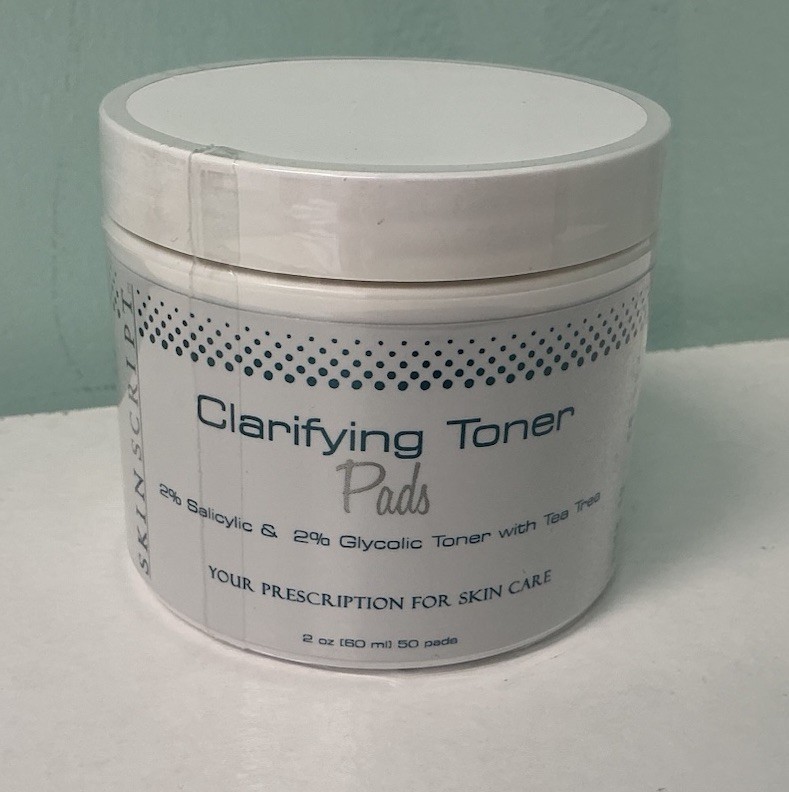 Skin Script Clarifying Toner Pads