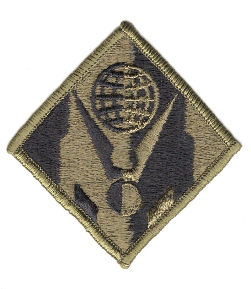Army Patch: Army Corps of Engineers - subdued, merrowed edge