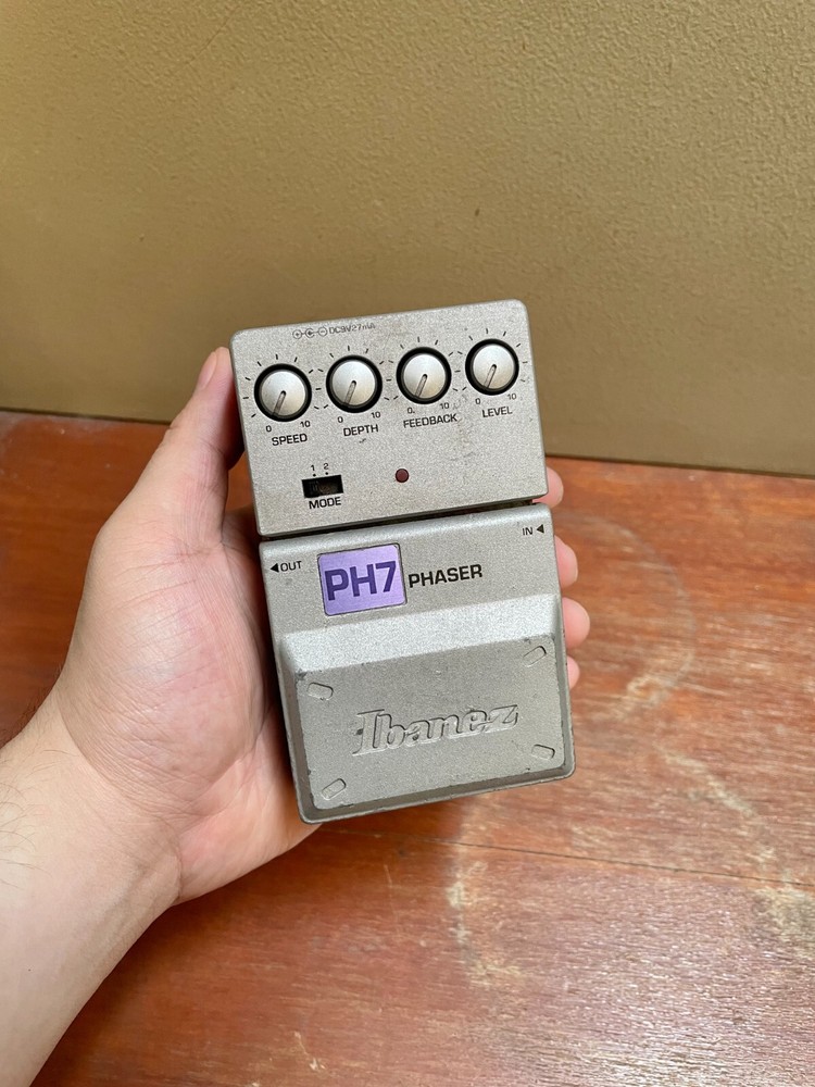 Ibanez PH7 Phaser Guitar Effect Pedal