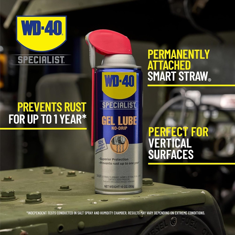 Versatile 10oz Twin Pack Gel Lube - Rust Preventing & Eco-Friendly Formula