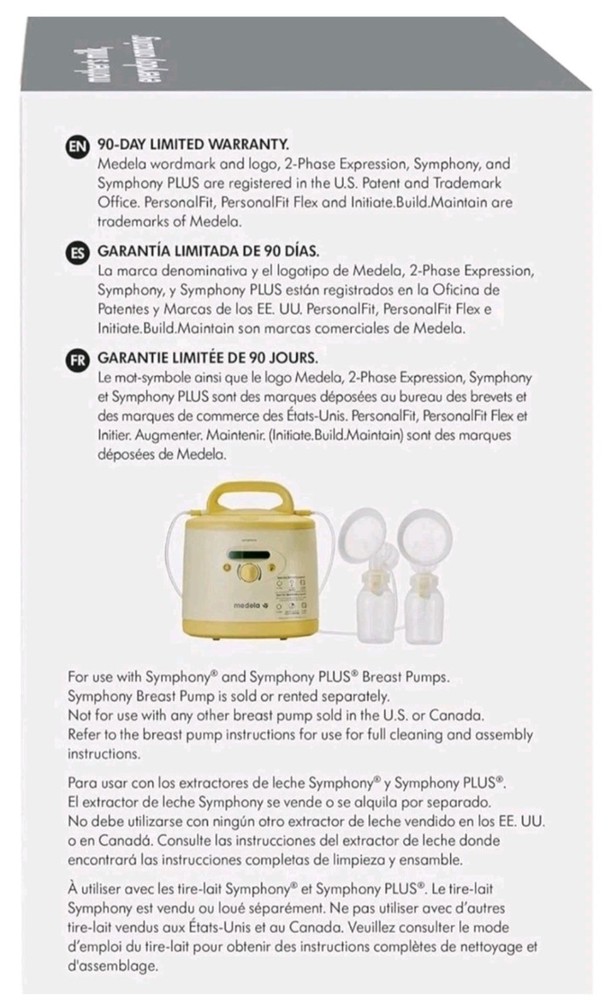 Medela Symphony Breast Pump Kit, Double Pumping System Includes Everything...