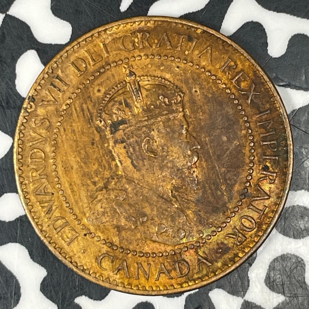 1906 Canada Large Cent Lot#C8359 Old Cleaning