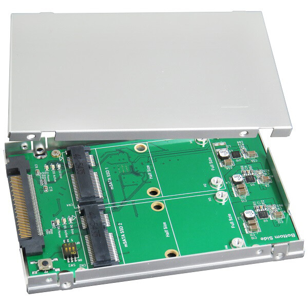 2.5 Inch SATA Express to mSATA SSD RAID Card