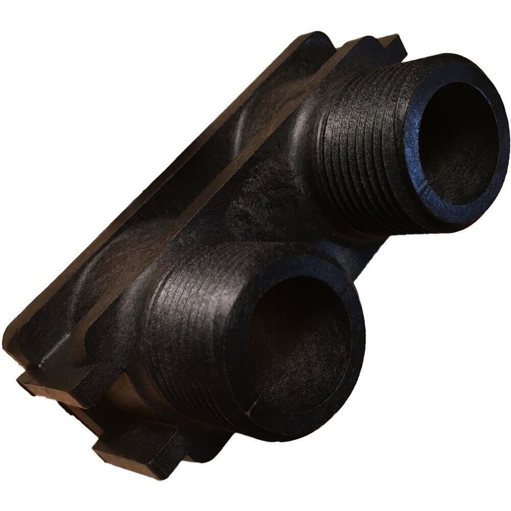 PVC Plastic Yoke for Fleck 5600, 2510, & 9000 Valves - 1-inch Fleck 18706 1"