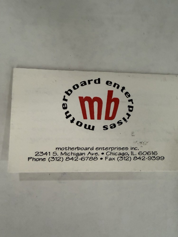 Motherboard Spiral Note Pad