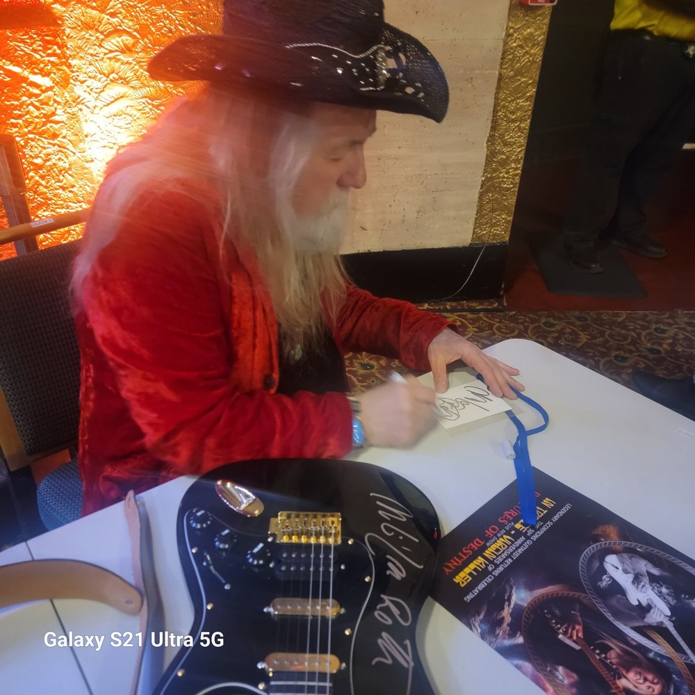 Uli Jon Roth Autographed Guitar