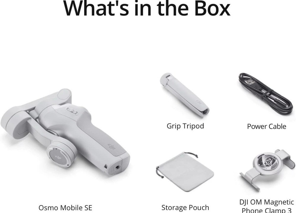 DJI Osmo Mobile SE Gimbal 3-Axis Portable Foldable Android iPhone Gimbal