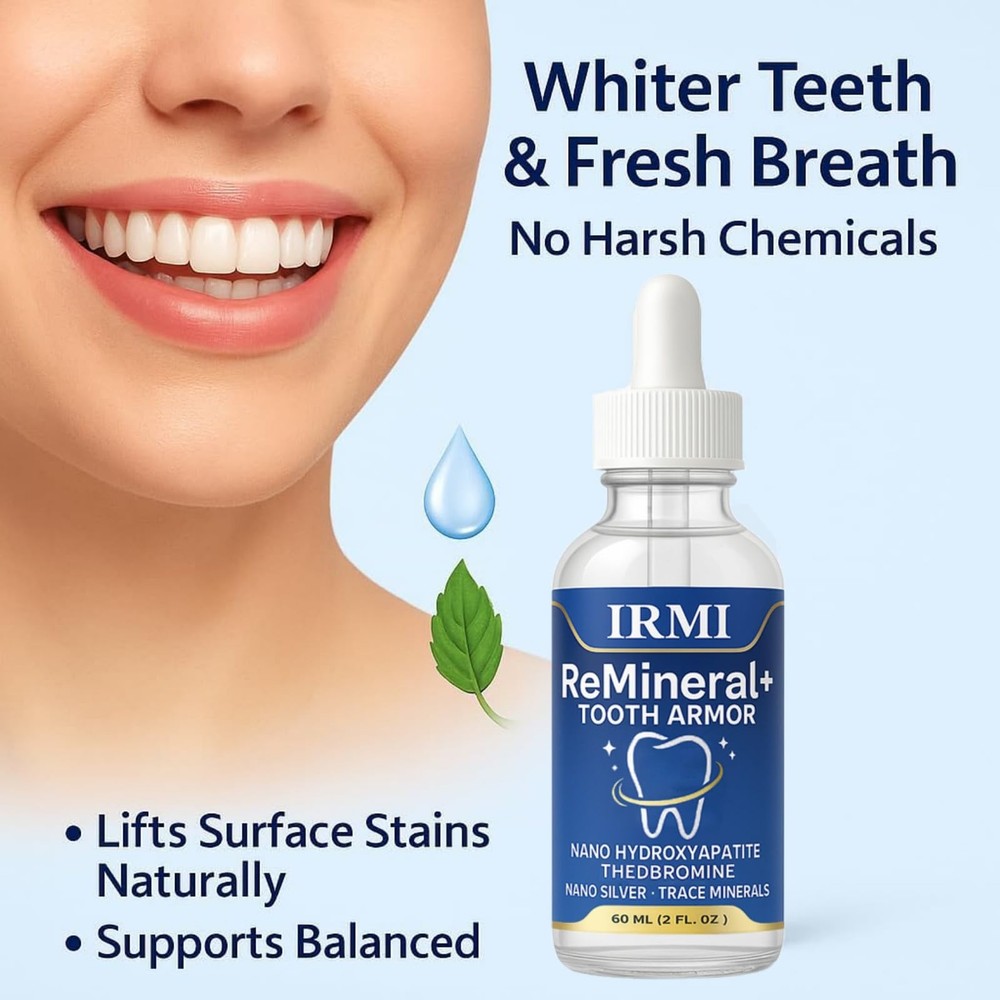 Cavity Healing Tooth Armor Drops with Nano Hydroxyapatite - 60ml