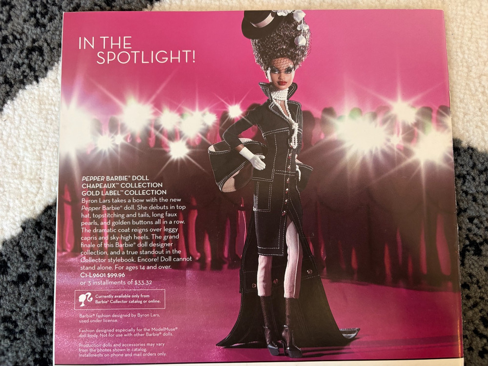 TWO SPRING 2008 Preview Barbie Collection Catalogs (RED CARPET READY)