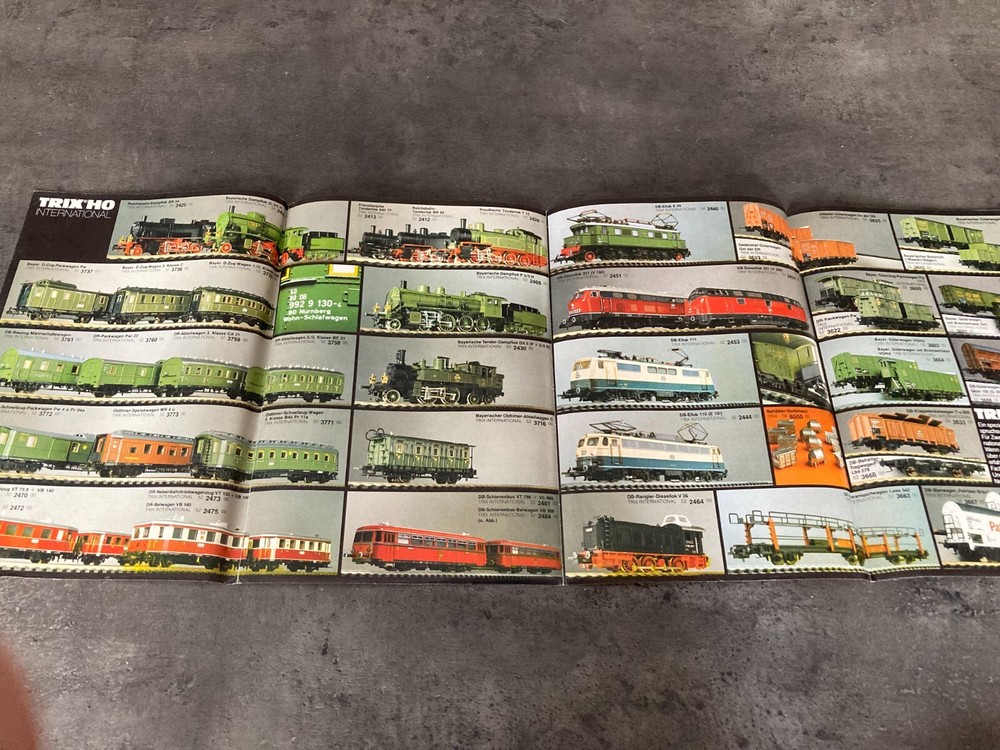 TRIX HO INTERNATIONAL E95 TRAIN CATALOG