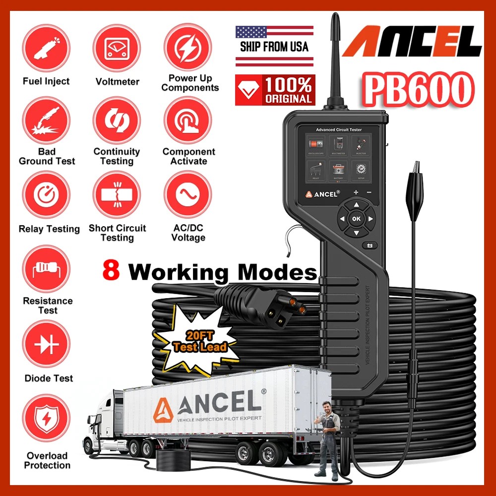 ANCEL PB600 Power Circuit Probe Tester Electric Diagnostic Activating Component