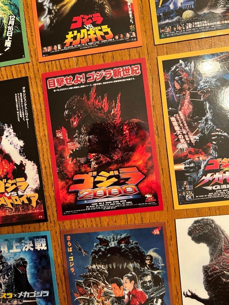 Godzilla FRIDGE MAGNETS Heisei era