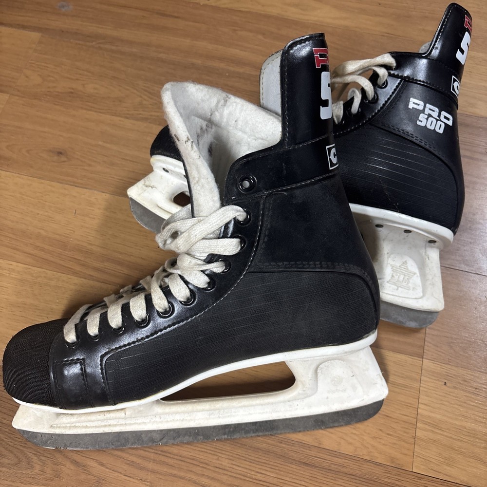 Used Size 10 Ice Skates Pro 500 CCM