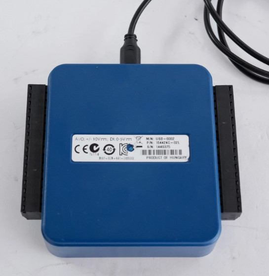 1*pcsNational Instruments NI USB-6002 Data Acquisition Device, Multifunction DAQ