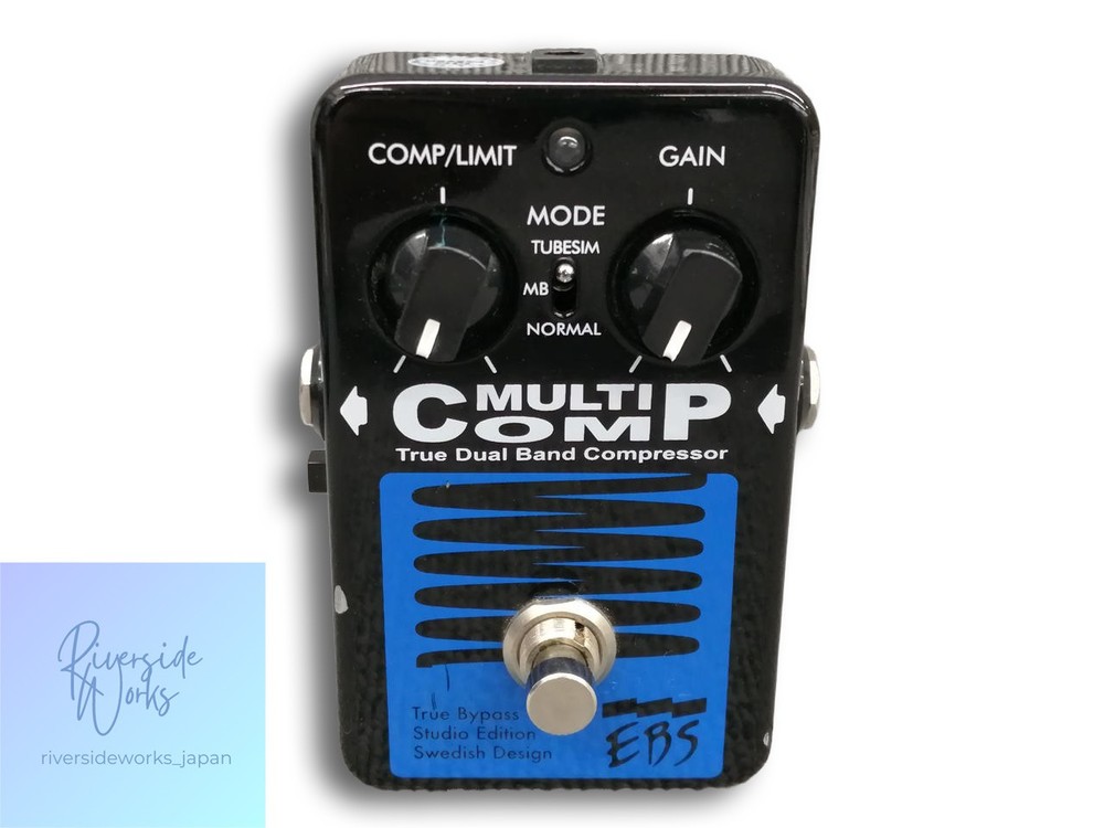 EBS Multi Comp-SE Compressor Effect Pedal for Bass JP