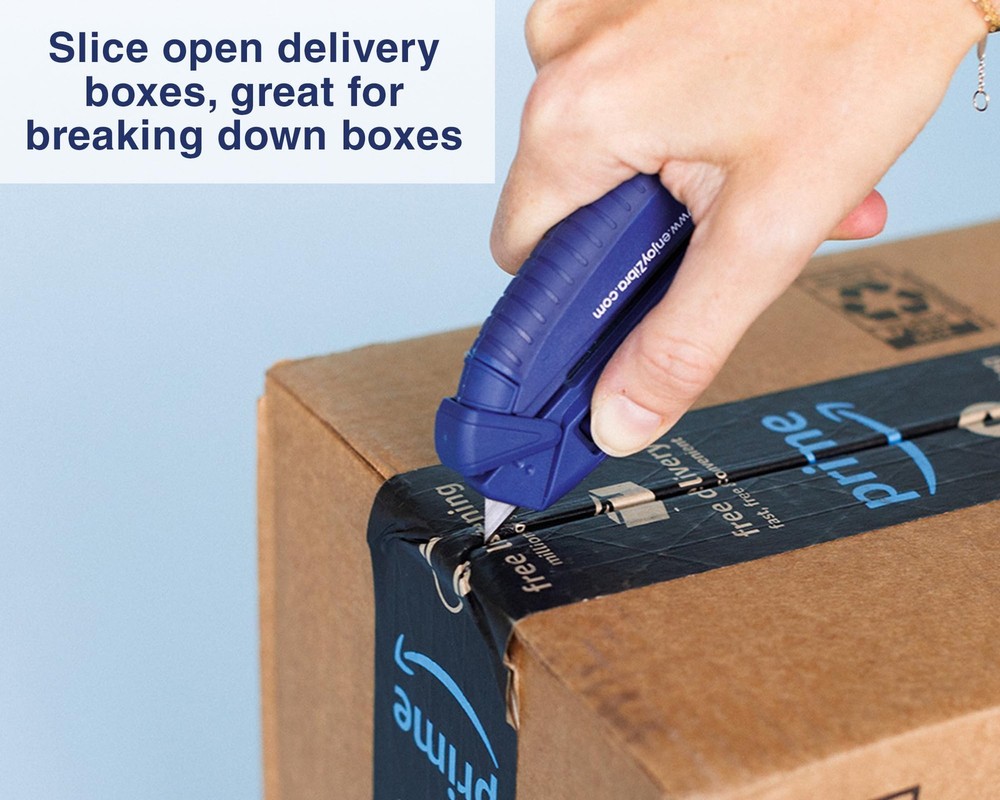 Open-It! All-In-One Multi Tool with Heavy-Duty Scissors, Box Cutter, Screwdri...