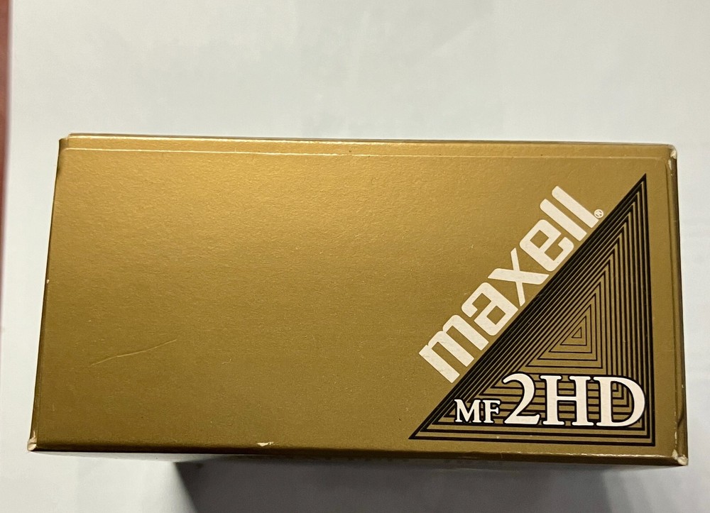 10 pack Maxell mf2HD formatted IBM High Density 3.5" floppy disk