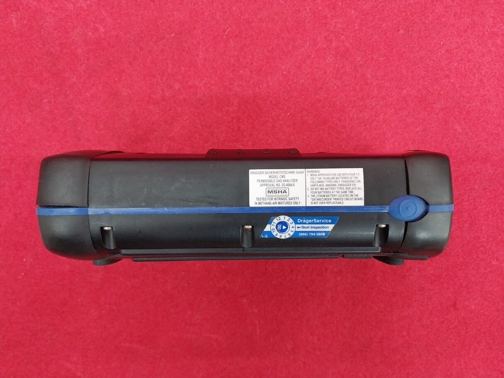 Drager CMS CHIP Measurement System Portable Multi-Gas Vapor Analyzer