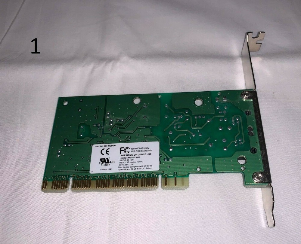V.92 PCI 56K Modem (As Is)