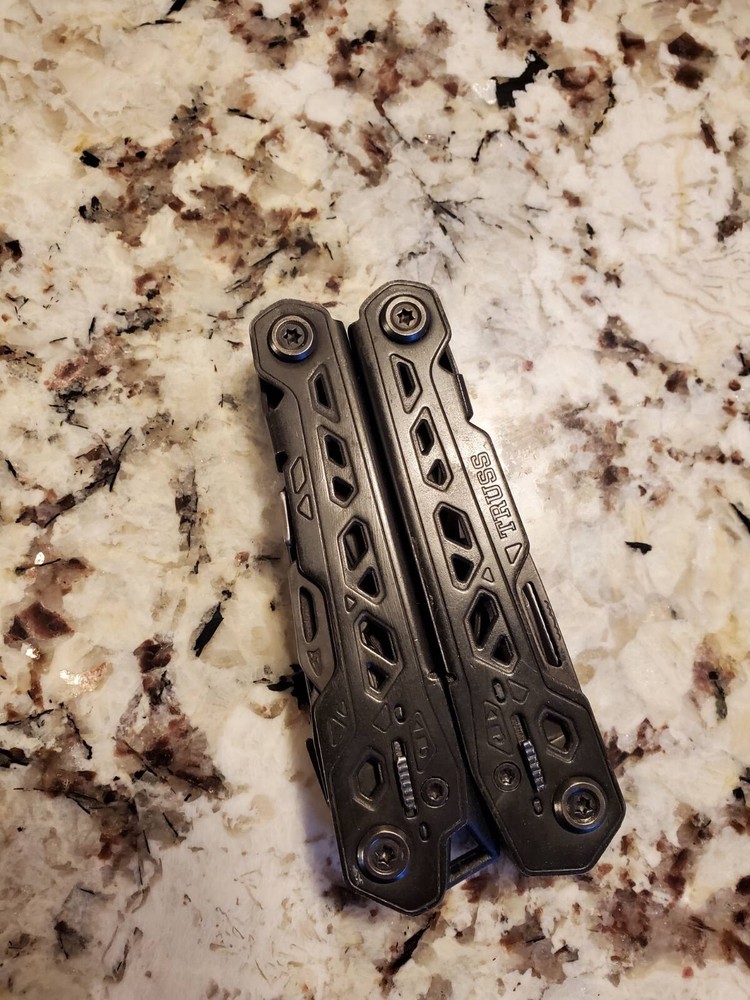 Black Gerber Truss MultiTool, Used, Comes with Sheath