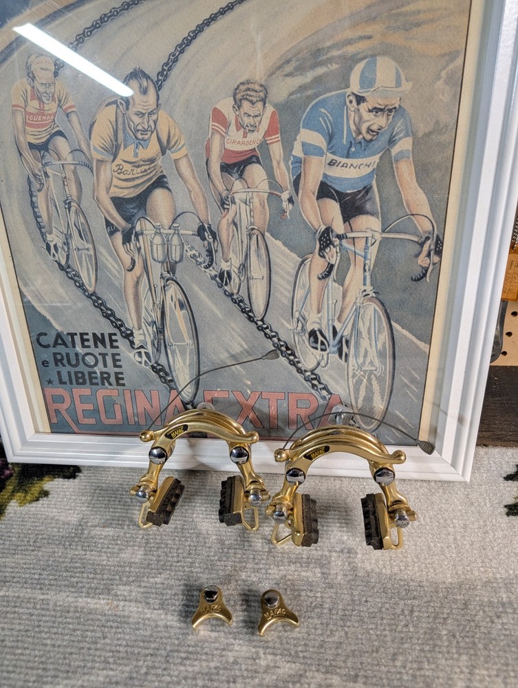 Gold Mafac Competition Brake Calipers