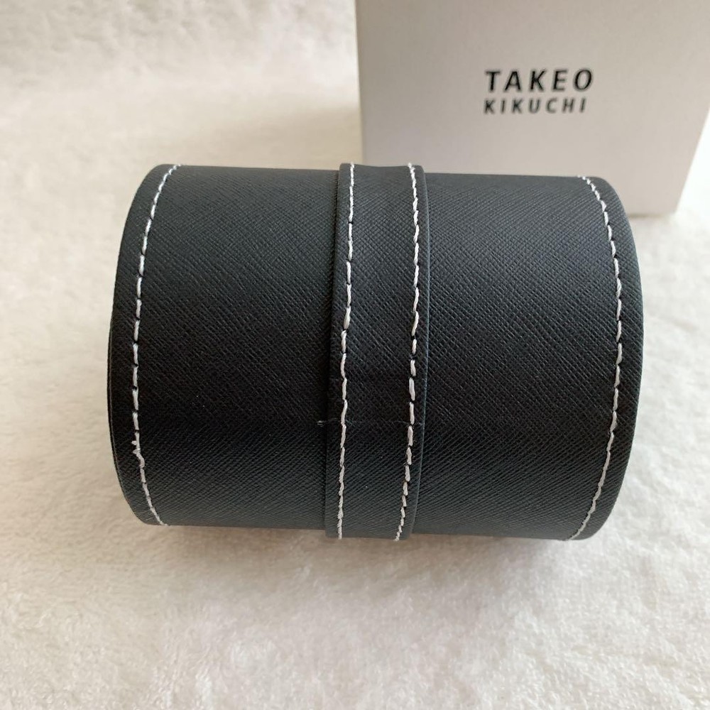 TAKEOKIKUCHI Tie Navy Silk 100 Boxes