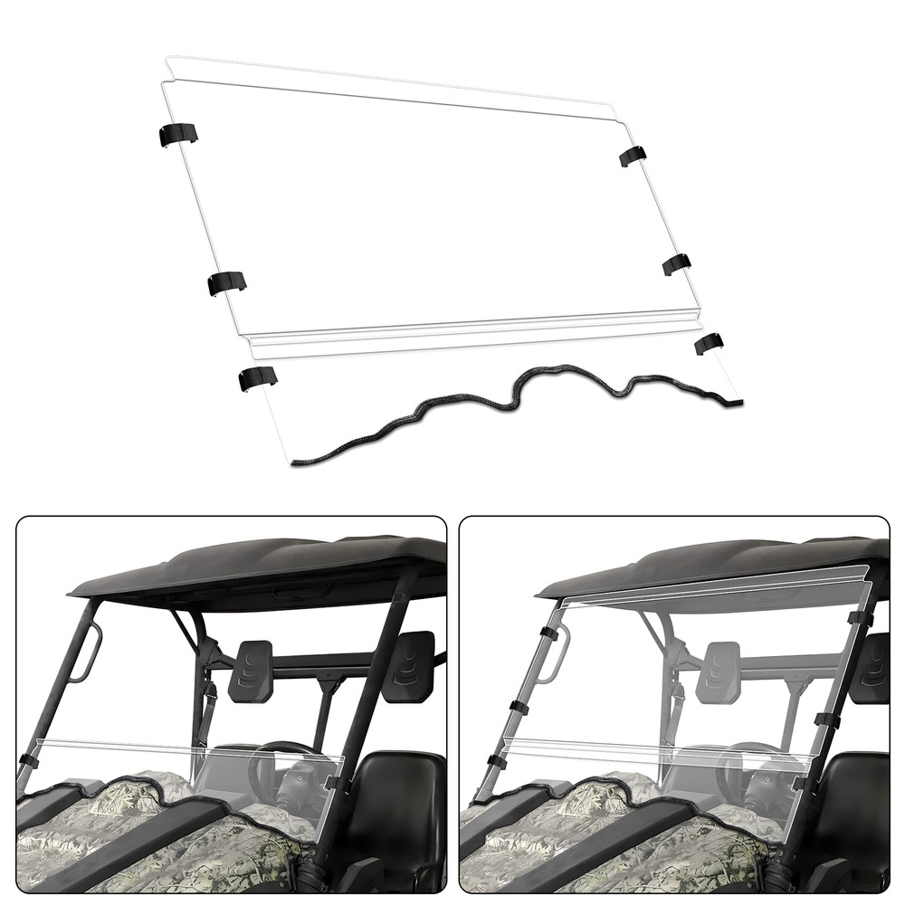 Front Windshield Anti-scratch for Axis Coleman Outfitter Bighorn Massimo 500 700