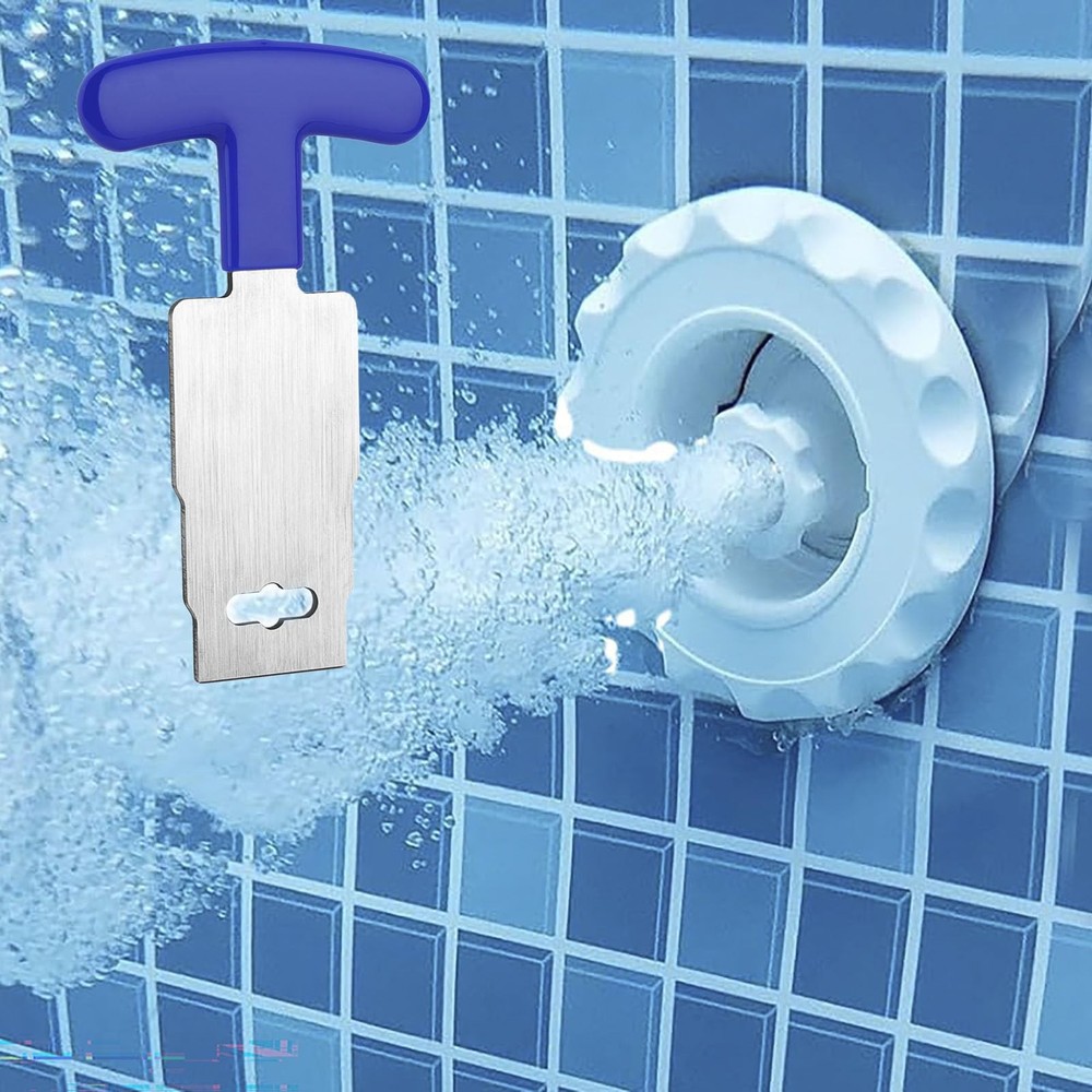 1PCS Pool Plug Removal Tool, Premium Eyeball Tools with blue