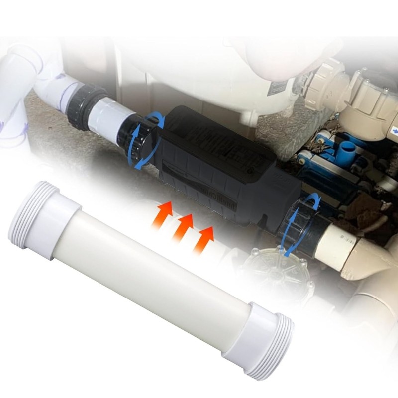 Heavy Duty Plastic Pipe for Pool Salt System Compatibility and Easy Installation