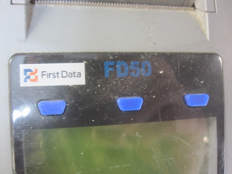 First Data FD-50 Credit Card Processing Terminal - No Power Adapter