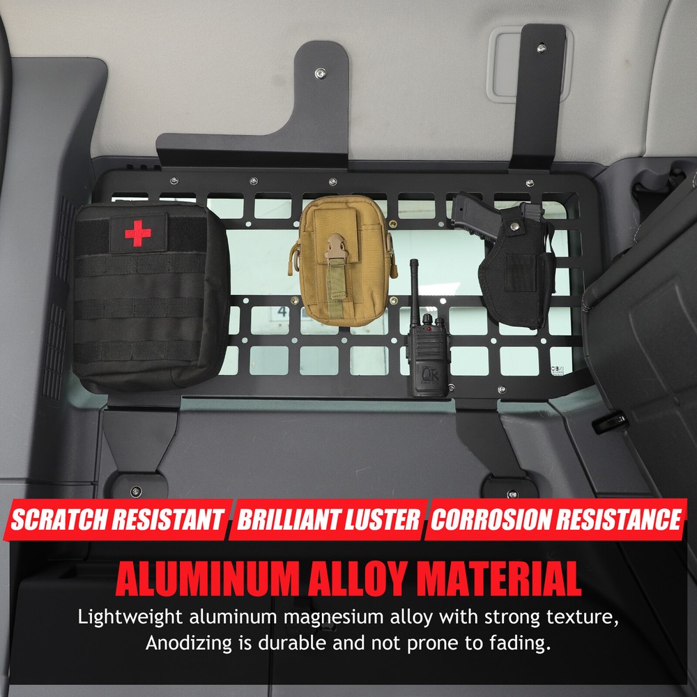 Rear Side Window Molle Storage Flank Panel Cargo Organizer For Ineos Grenadier