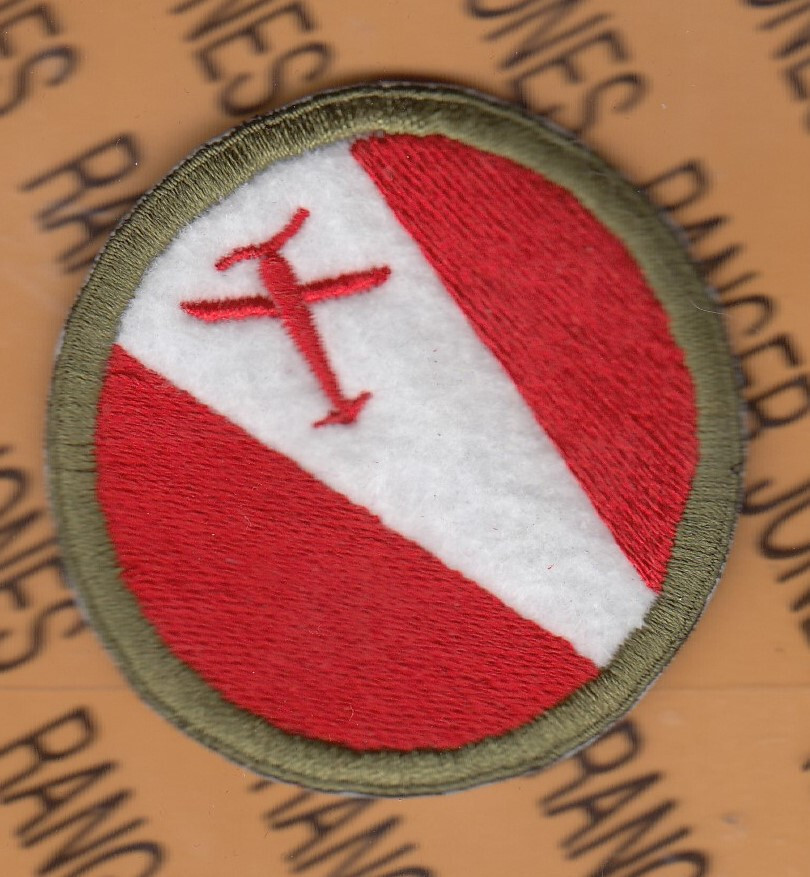 US Army 57th Engineer Bn OD Border modern wool ~2.5" patch c/e A