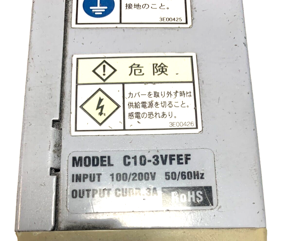 Sinfonia Tech. C10-3VFEF Part Feeder Frequency Control Digital Motor Controller