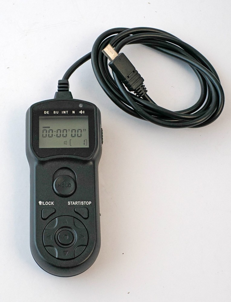 JJC Intervalometer Timer Remote Control Shutter Release for Sony