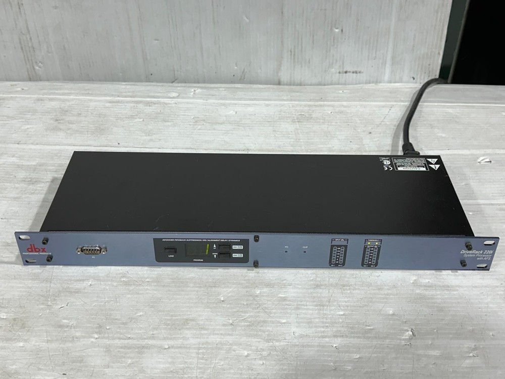 DBX Drive Rack 220i System Processor With AFS #5146 (One) THS