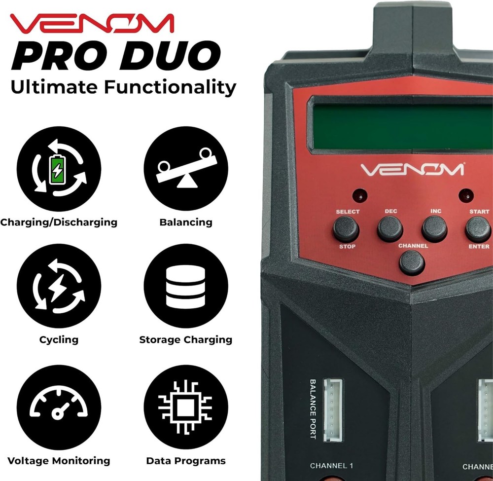 Professional RC Charger - Fast & Balanced Charging