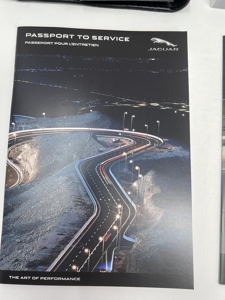 2016 Jaguar F-PACE Owners Manual OEM Complete Set