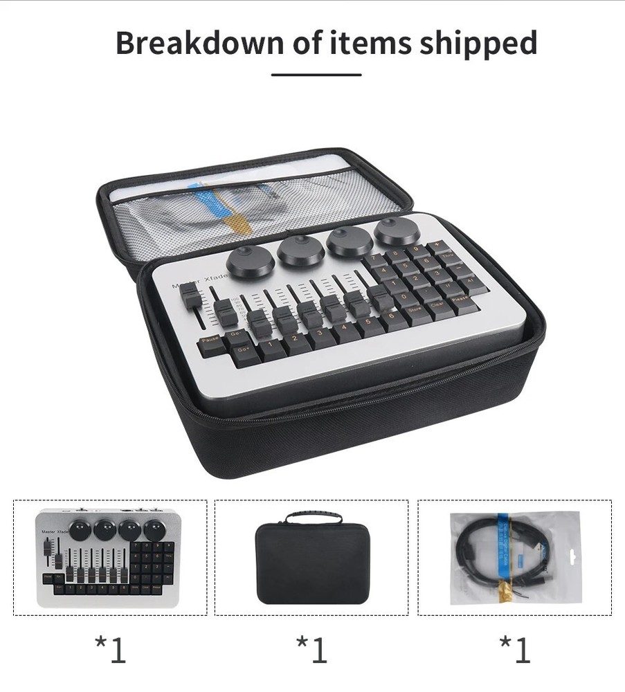 Hot sale MA2 Mini Command Wing Console DMX Stage Lighting Controller For Stage