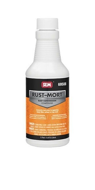 SEM 69508 Rust Mort - Rust Preventive Coating Black 1 Pint