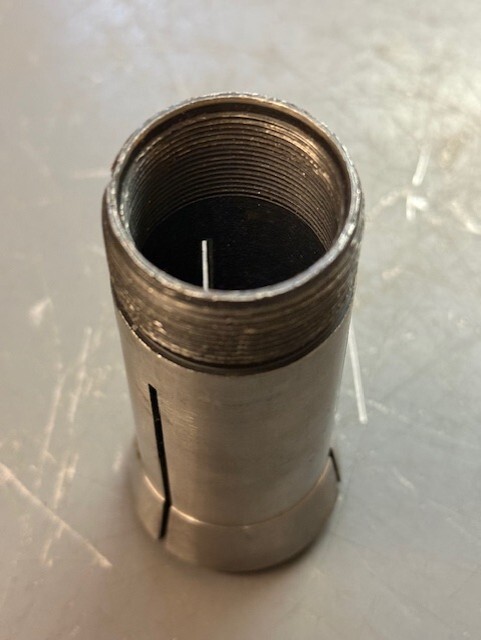 5/16" Round 5C Collet w/Internal Threads