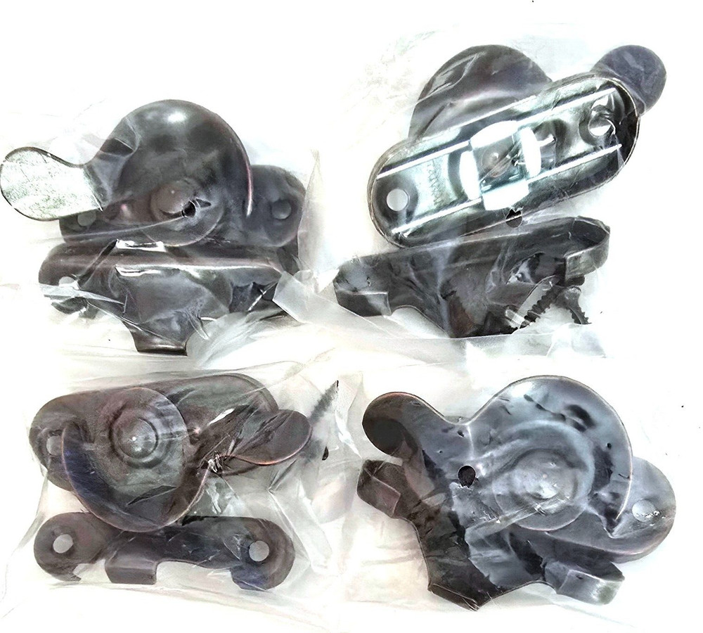4pc Sash Lock - Oil Rubbed Bronze