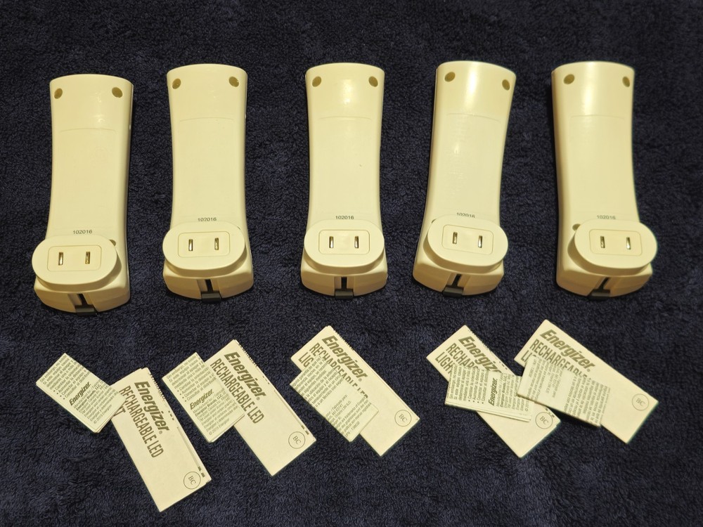 5 Energizer LED Flash Light Rechargeable Emergency Flashlight RCCHFNM