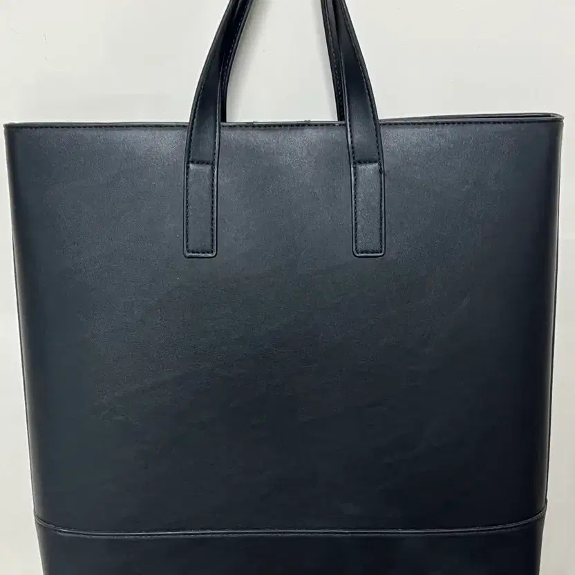 Doff Jason Leather Strap Ring Handle Tote Bag (Ring Removed) Official