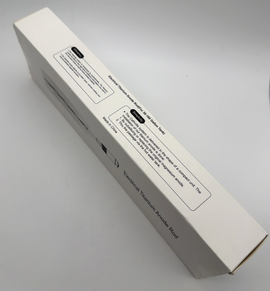 Powered Anode Rod Water Heater Titanium Electric Eliminates Rotten Egg Smell