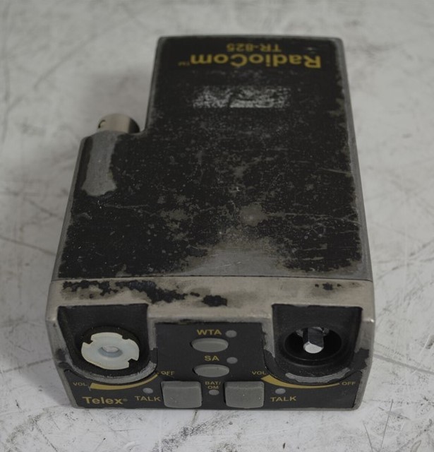 RadioCom TR-825 Wireless Belt Pack Transceiver SEE NOTES