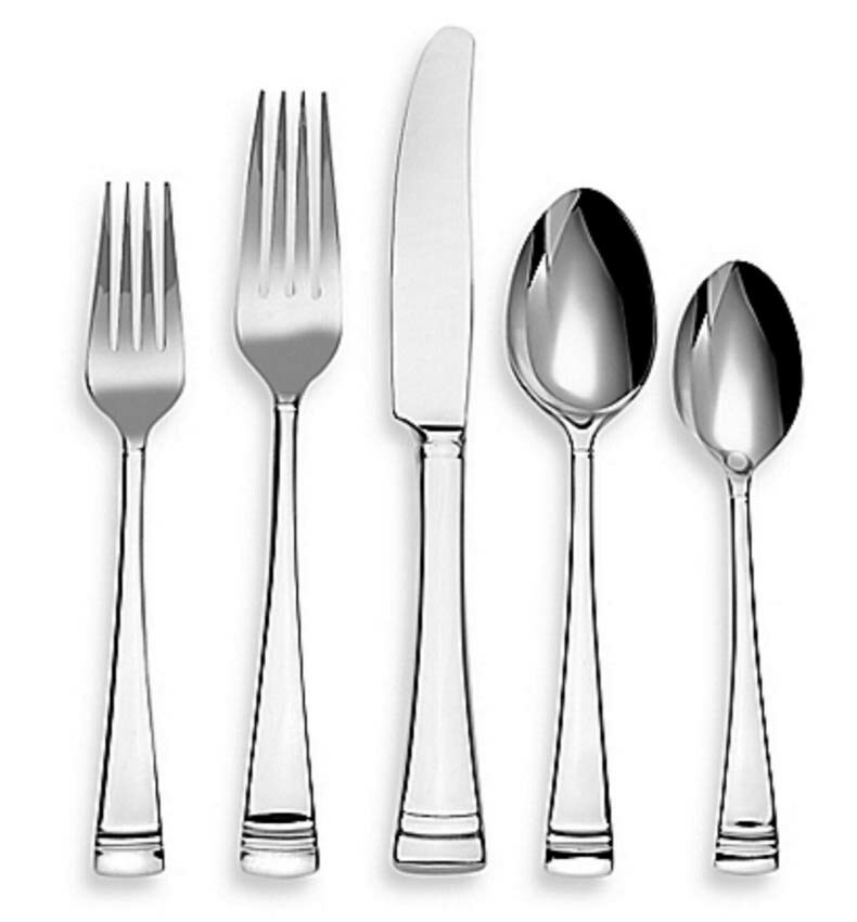 Lenox Urbane 5 Piece Place Setting 18/10 Stainless Flatware New No Box